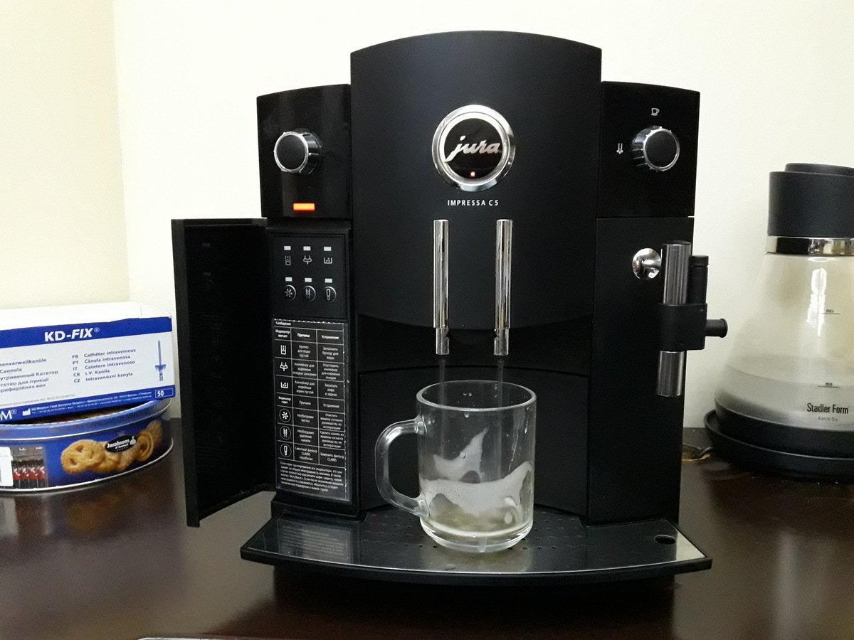 Ремонт кофемашин Jura в Трехгорке